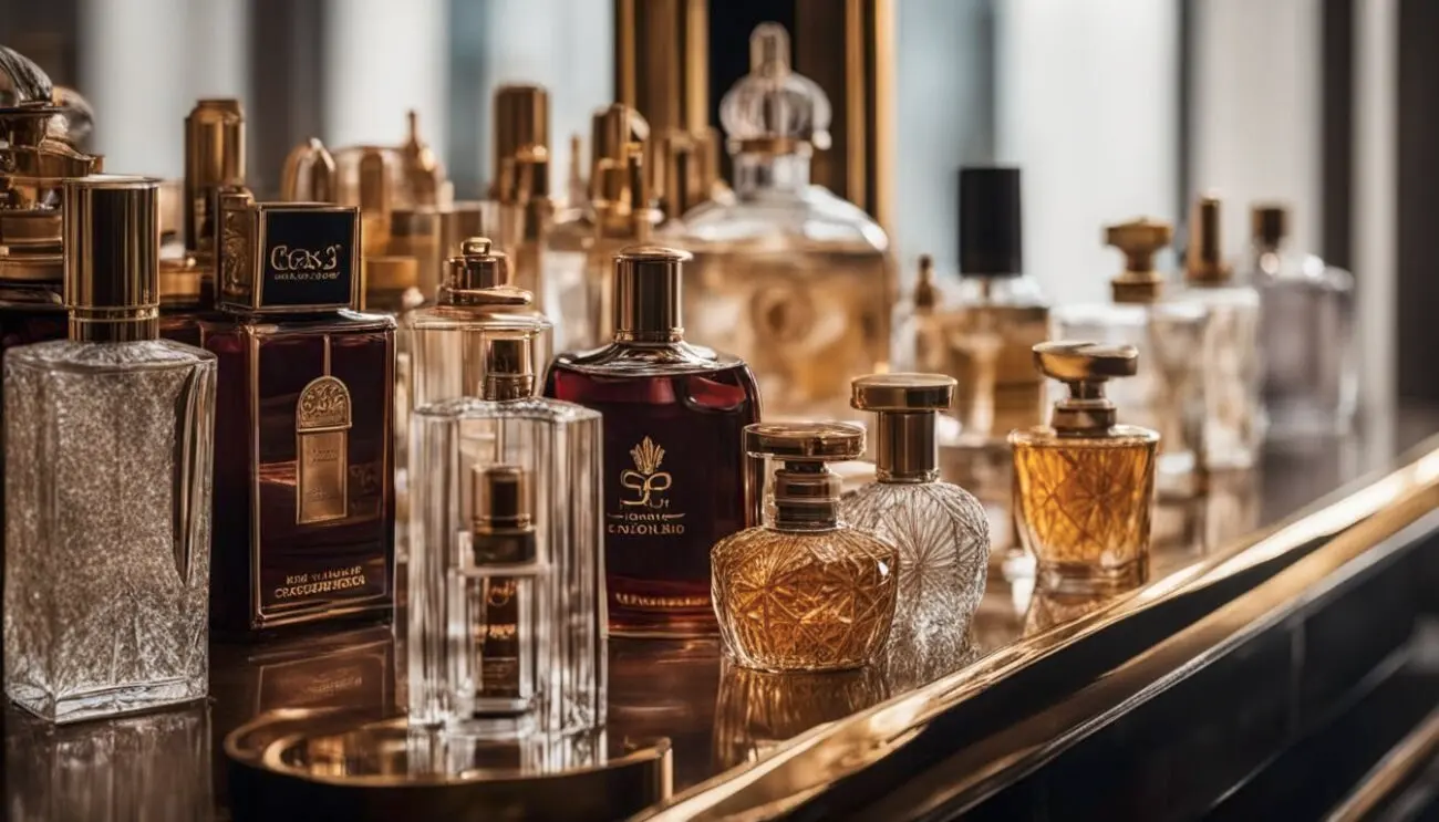 Colección premium de perfumes de lujo