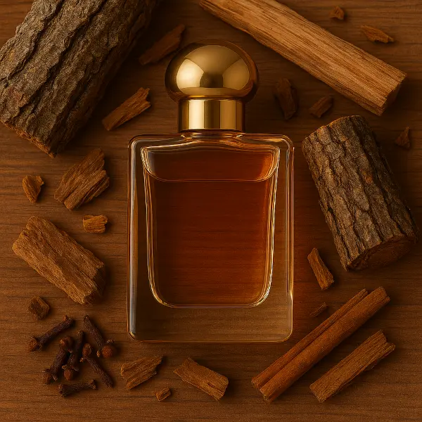 Fragancia amaderada para hombre y mujer
